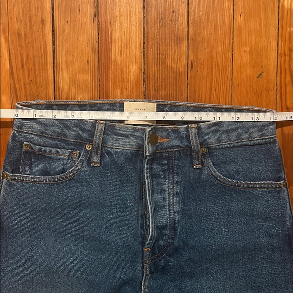 Sezane - Brut Sexy Jeans - Denim Blue - Picture 13 of 15